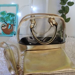 gold unbranded wallet